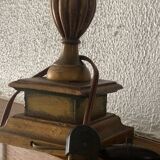 Vintage carved wooden lamp base – Baroque / Italian style