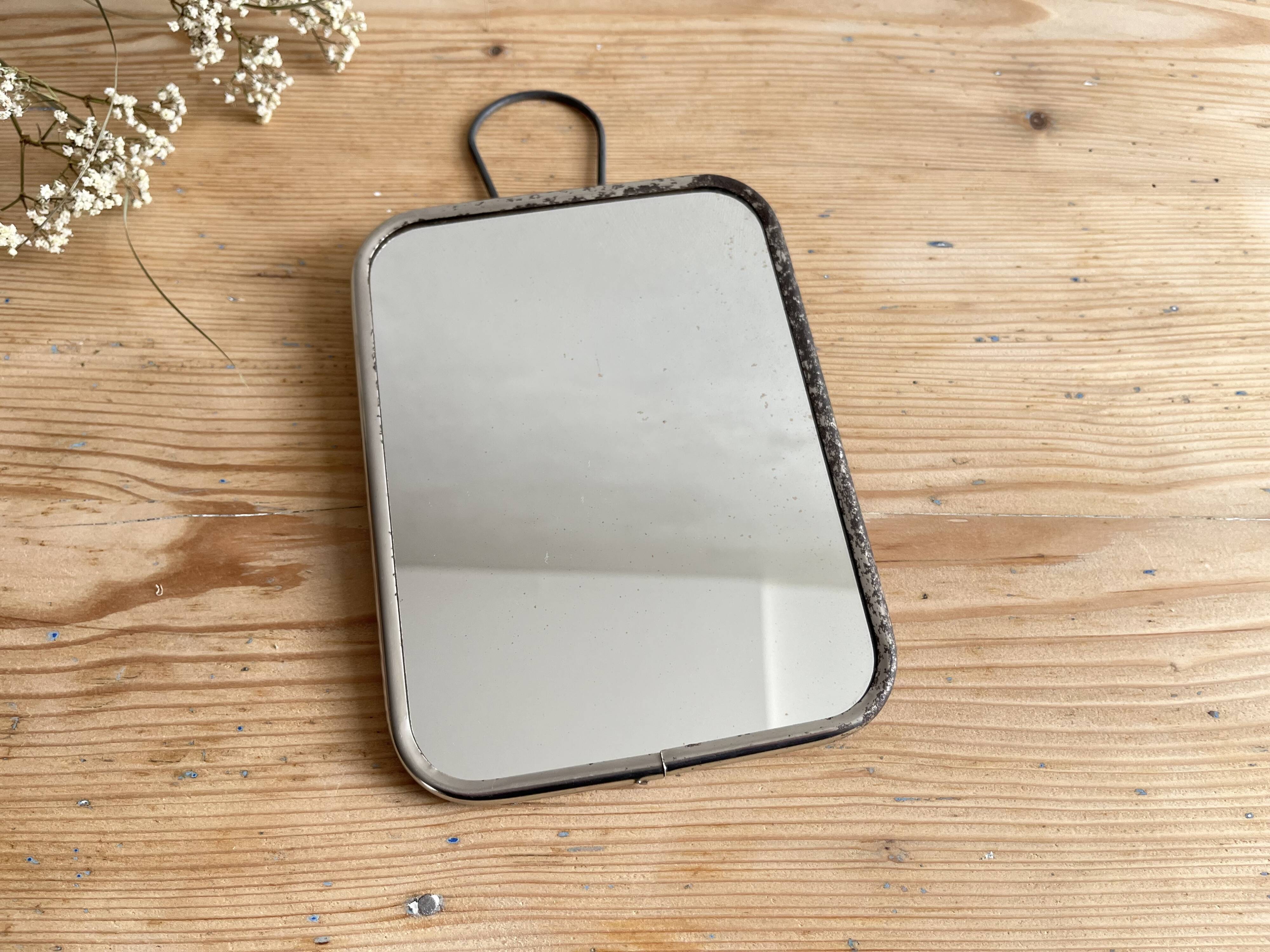 Barber mirror 18 x 13.5 cm