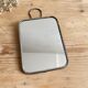 Barber mirror 18 x 13.5 cm
