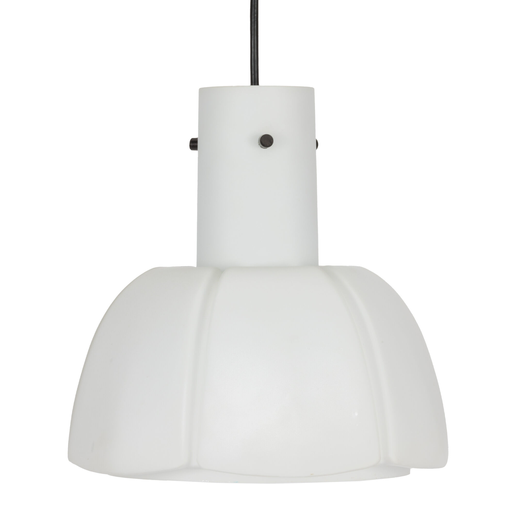 White Limburg Glass Model P174 Pendant Lamp