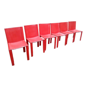 Ensemble de 6 chaises Coral design