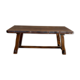 French brutalist table by Aranjou