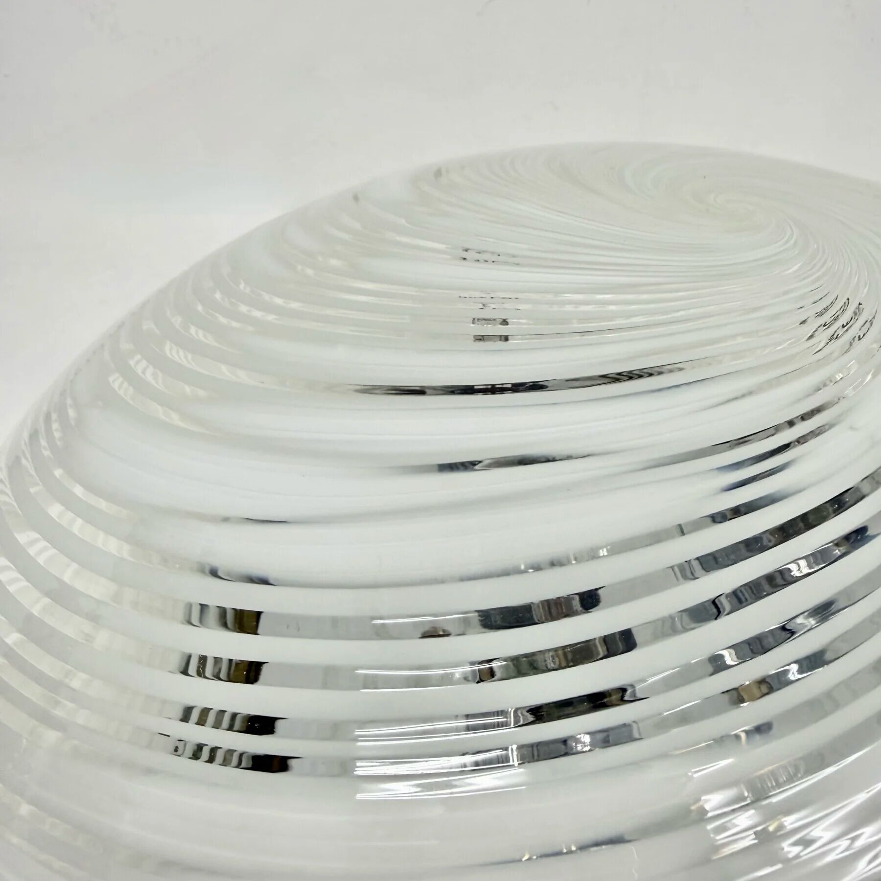 Mid-century design Murano glass Hillebrand ceiling lamp, 1970s
