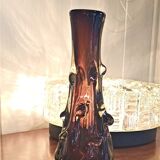 Murano Crystal Vase 70s