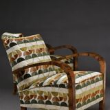 Pair of Art Deco armchairs, 1930s–1940s