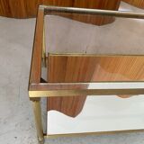 Table basse double plateau