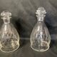 Art deco part of service of glasses and carafes 37 pieces circa 1940