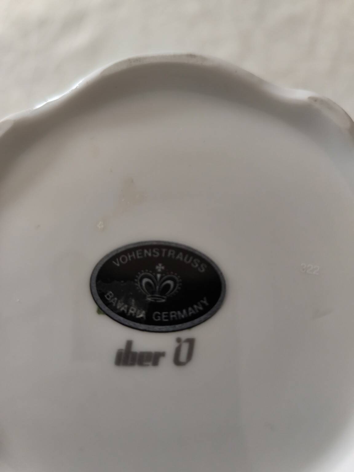 Vintage porcelain teapot – Vohenstrauss Bavaria Germany