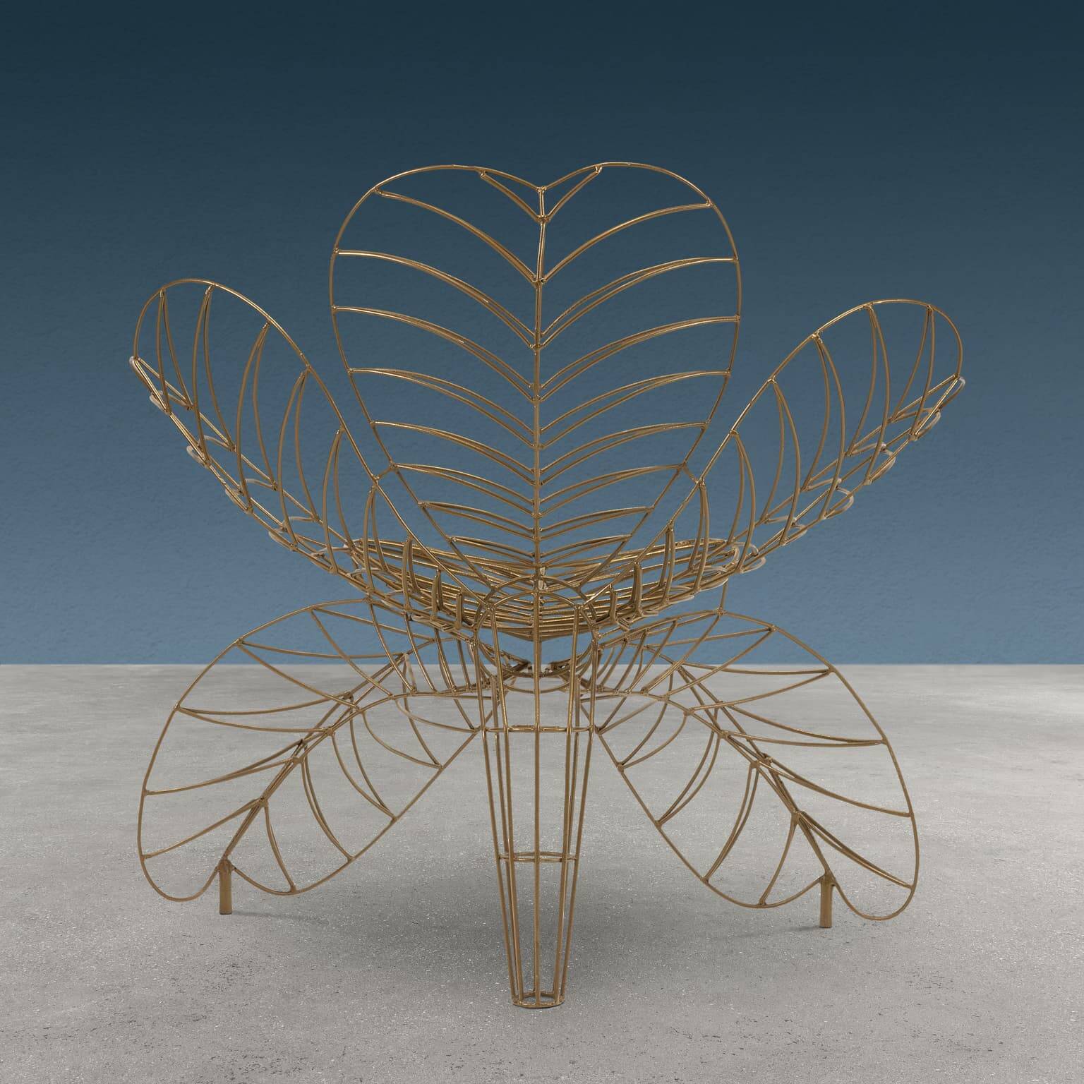 Fiore Bulat armchair, Minimalisti series, design by Anacleto Spazzapan