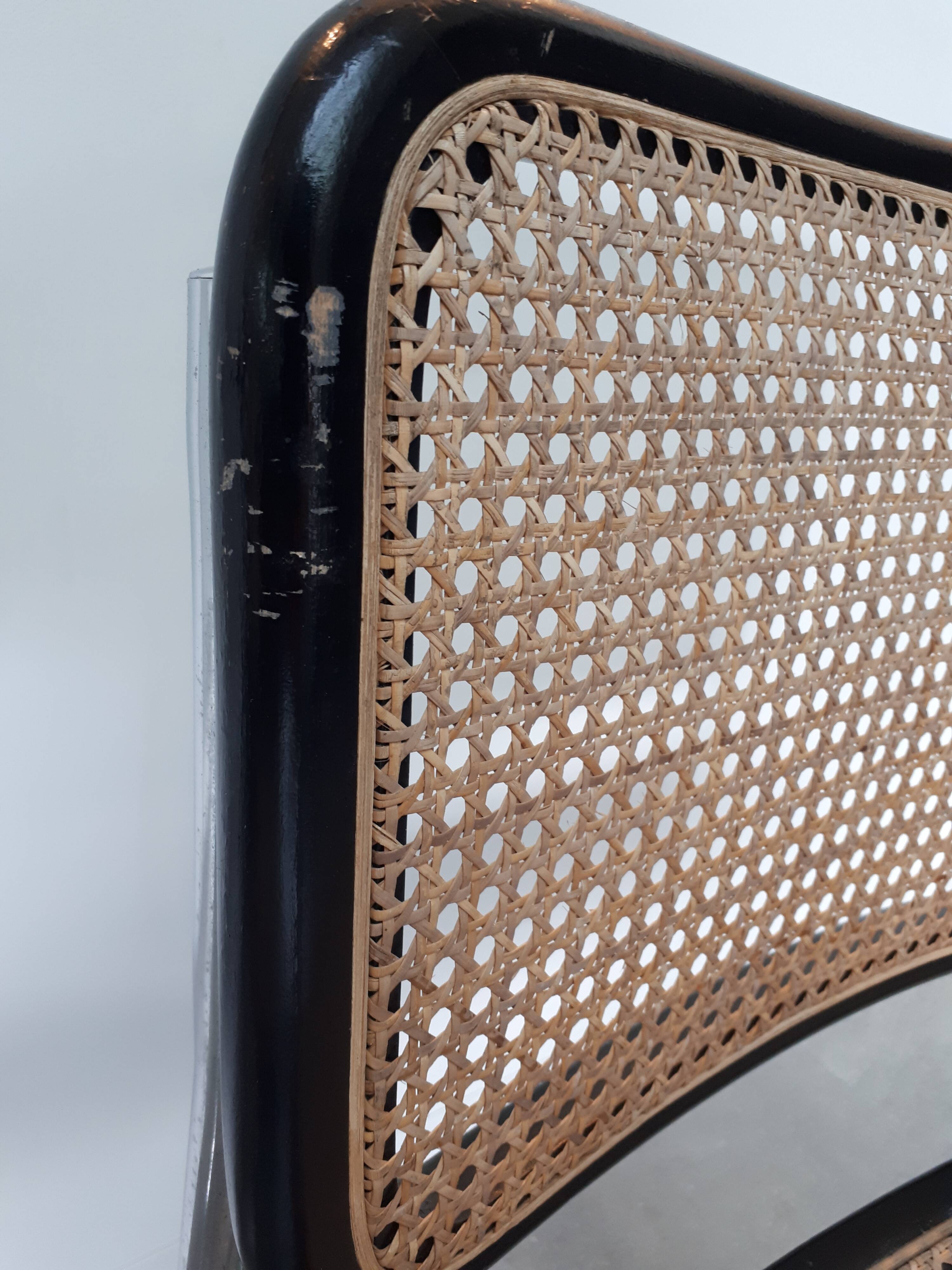 Paire de chaises Cesca par Marcel Breuer