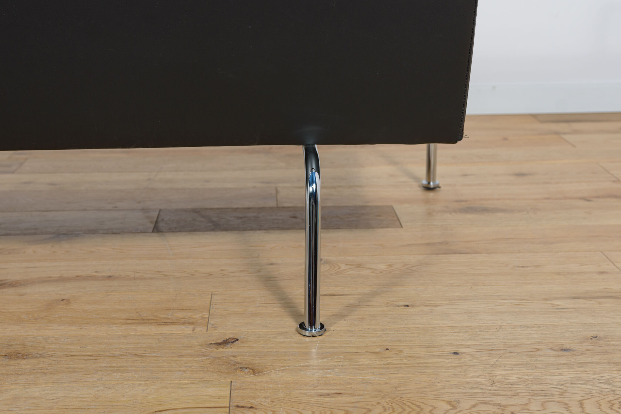 Swedish Leather Sofa and Armchair by Gunilla Allard for Lammhults, 1990s, Set of 2