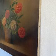 Huile nature morte sur toile