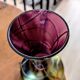Iridescent Art Nouveau vase with multicoloured reflections attributed to Loetz.