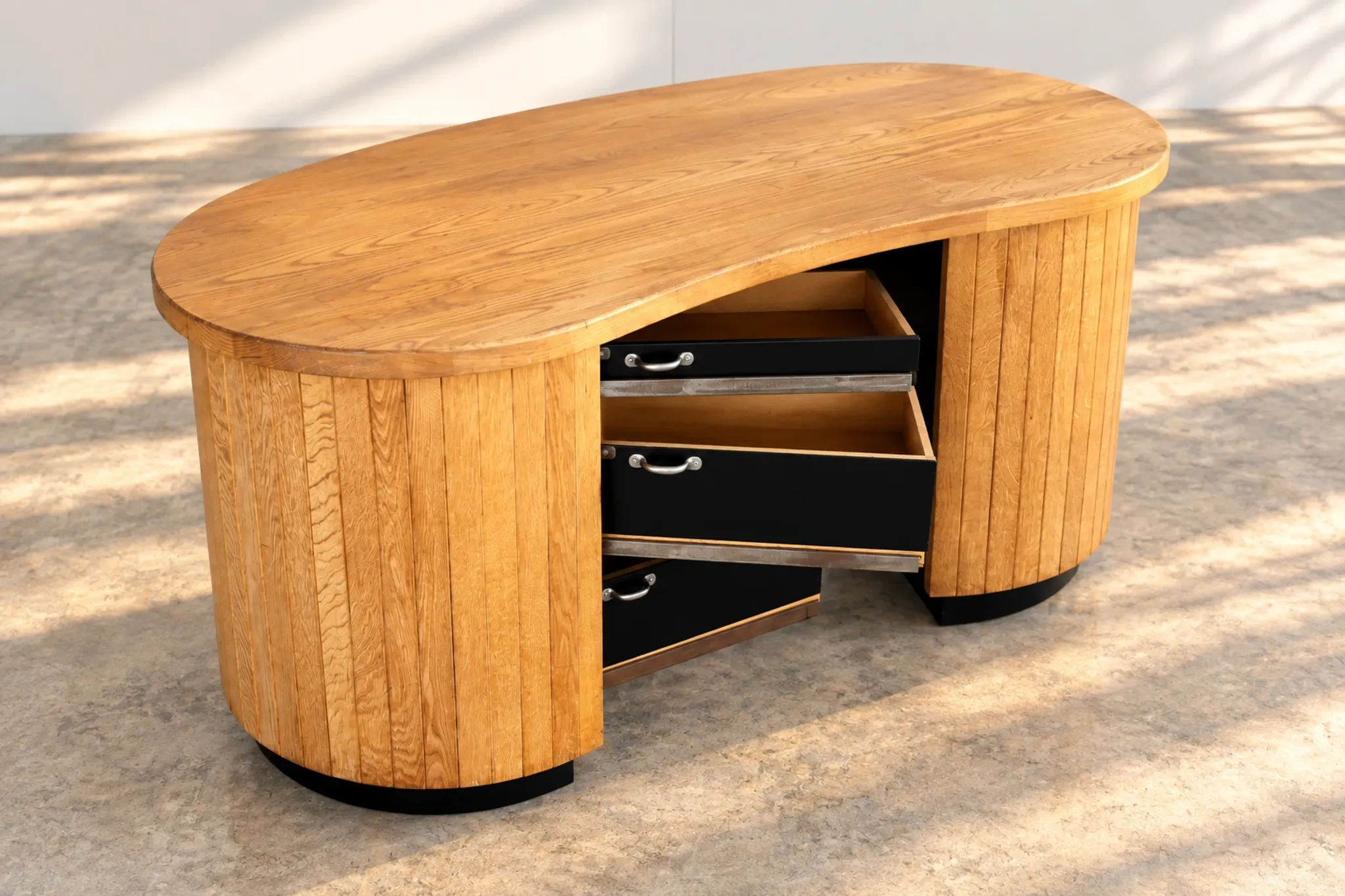 Art Deco desk | oak | 1950s