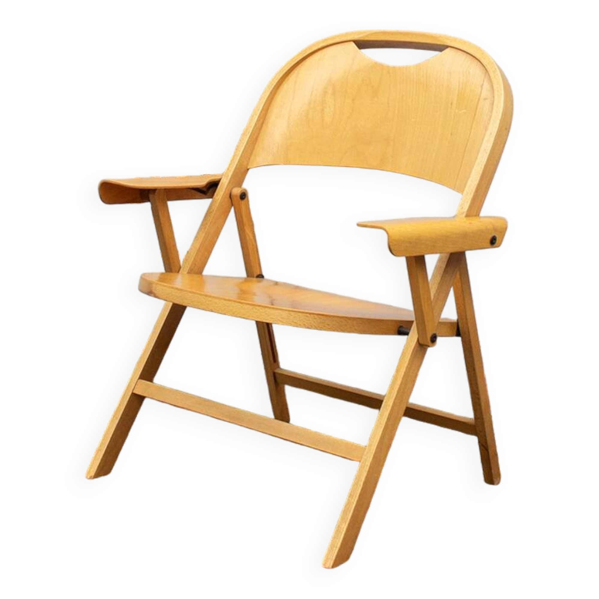 "Ginevra" Poltrone pieghevoli di Achille Castiglioni per BBB Bonacina, Italia 1979