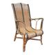 Rattan armchair, 1950s