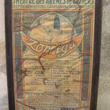 Large poster of the Béziers Arena Theatre