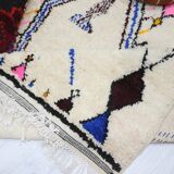 Handmade wool Berber rug 310 X 207 CM