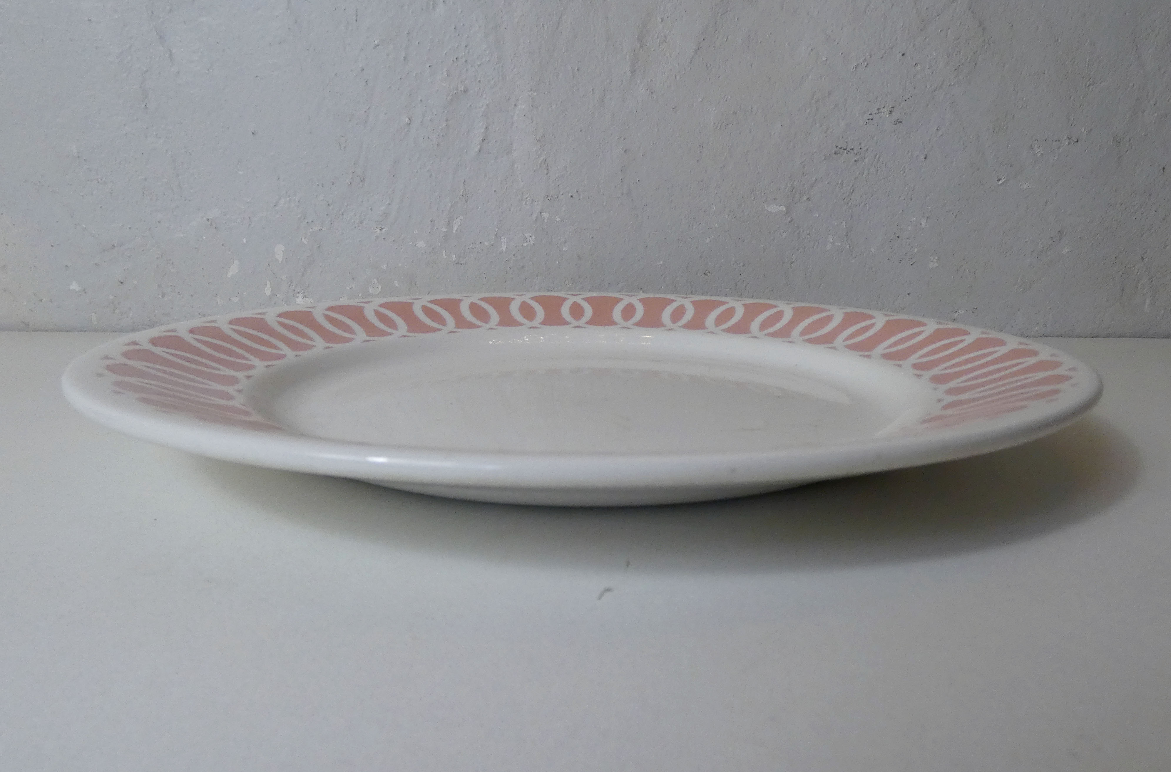 Salins earthenware presentation plate