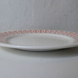 Assiette de présentation faïence de salins