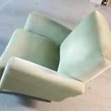 Club 50 60 year already restored Chair green water