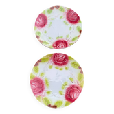 Set of 2 early 19th century earthenware plates