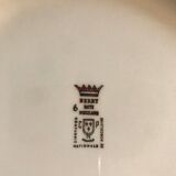 Set of 10 Berry High Porcelain dessert plates