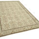 Handwoven wool anatolian beige rug 187 cm x 310 cm