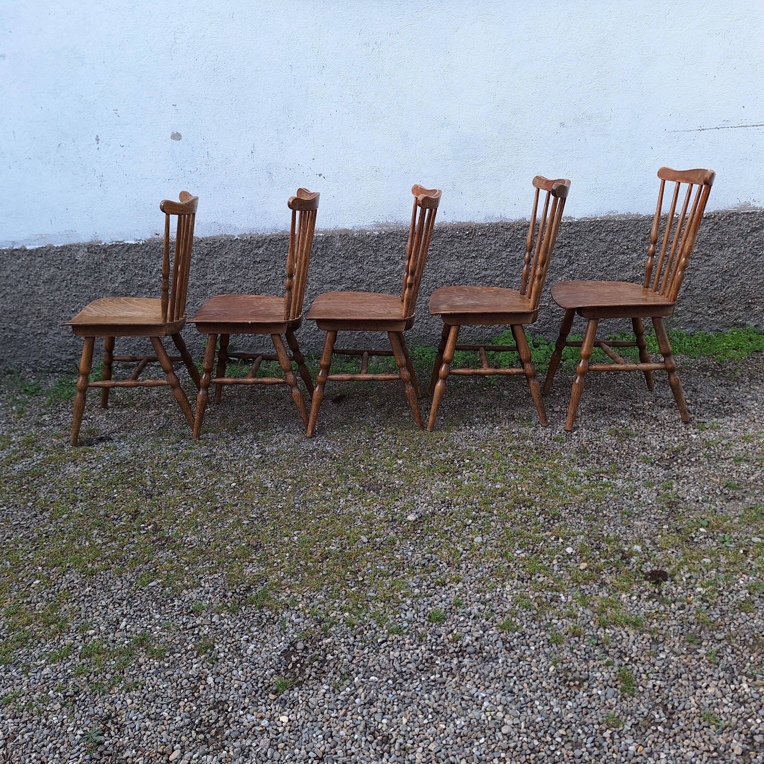 Chaise de bistrot Baumann Tacoma années 60