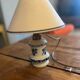 Lampe vintage porcelaine