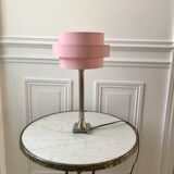 Silver metal lamp 50s