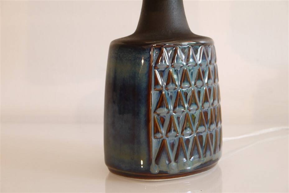 Lampe danoise en ceramique de Einar Johansen 1960
