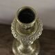 Candle holder brass corolla decor candle