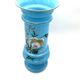 Large blue opaline vase