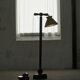 Scandinavian Funkis floor lamp with original shade, Denmark, Art Deco, 1930s