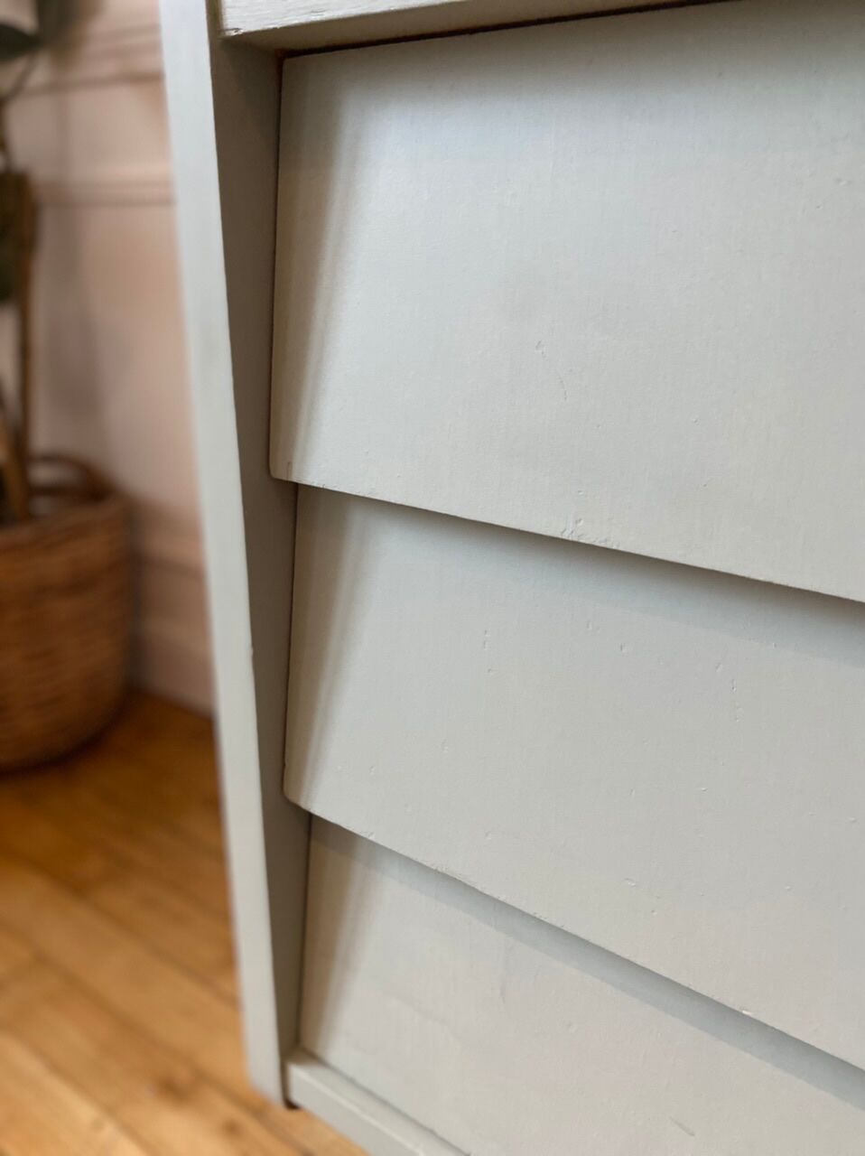 Vintage wooden chest of drawers, Gautier, 60s