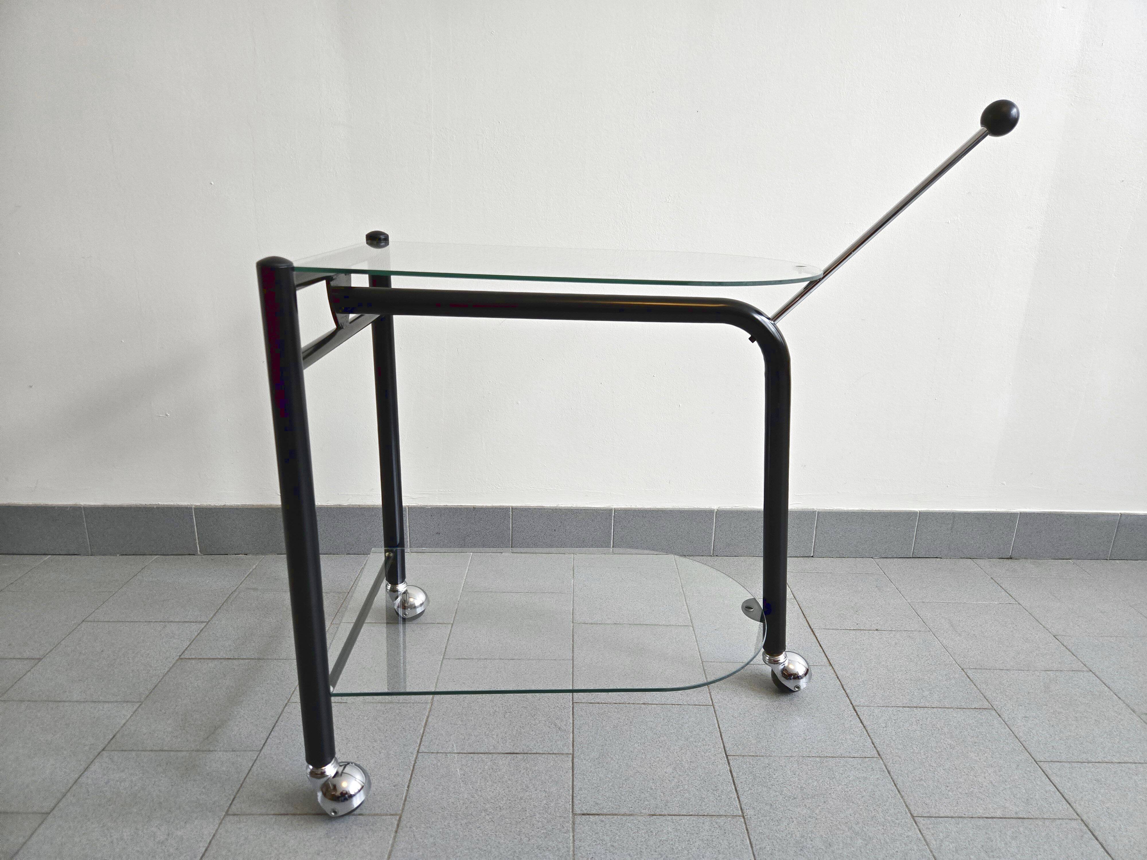 Vintage 1980s rolling trolley