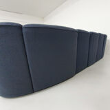 Large Walter Knoll Piccolino modular sofa, Germany 1960's