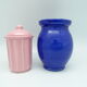 Blue vase Vallauris