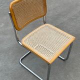 Cesca design chair model b32 in chrome