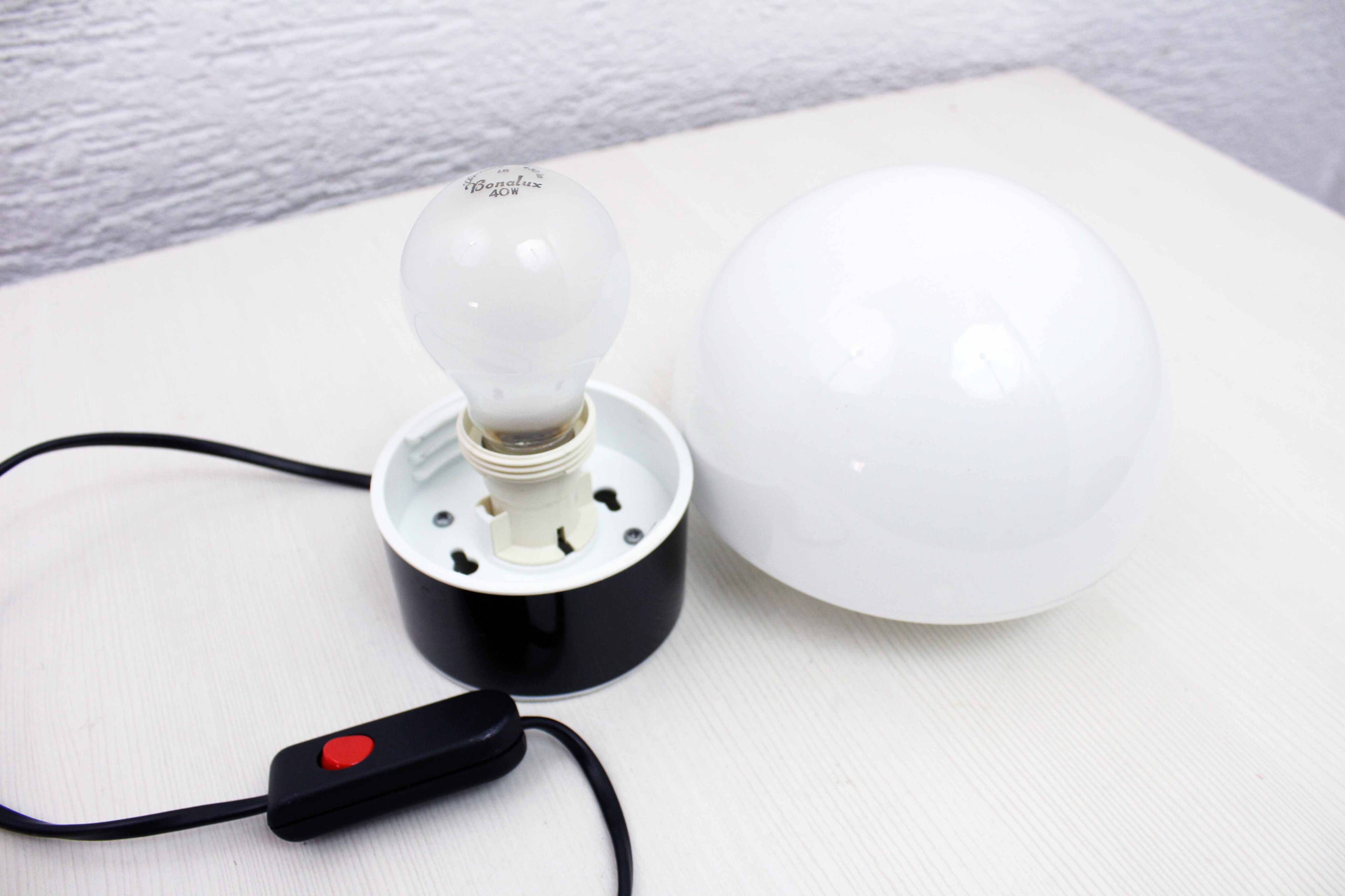 Vintage mushroom lamp