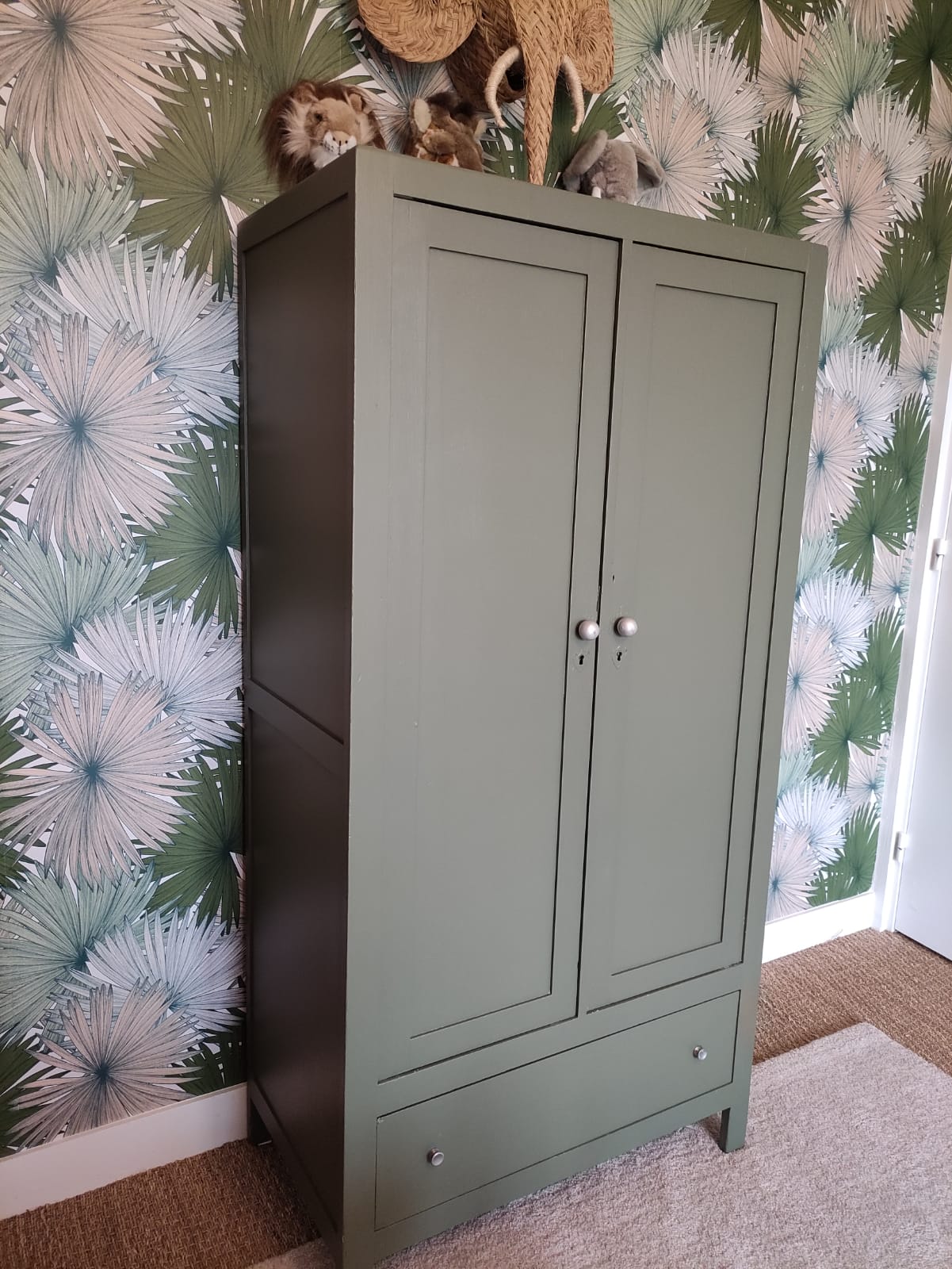 Parisian art deco wardrobe restyled