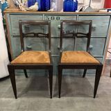 Pair of Regency style chairs from the 1940s.