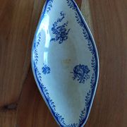 Ravier empty pocket porcelain vintage iron earth old sarreguemines