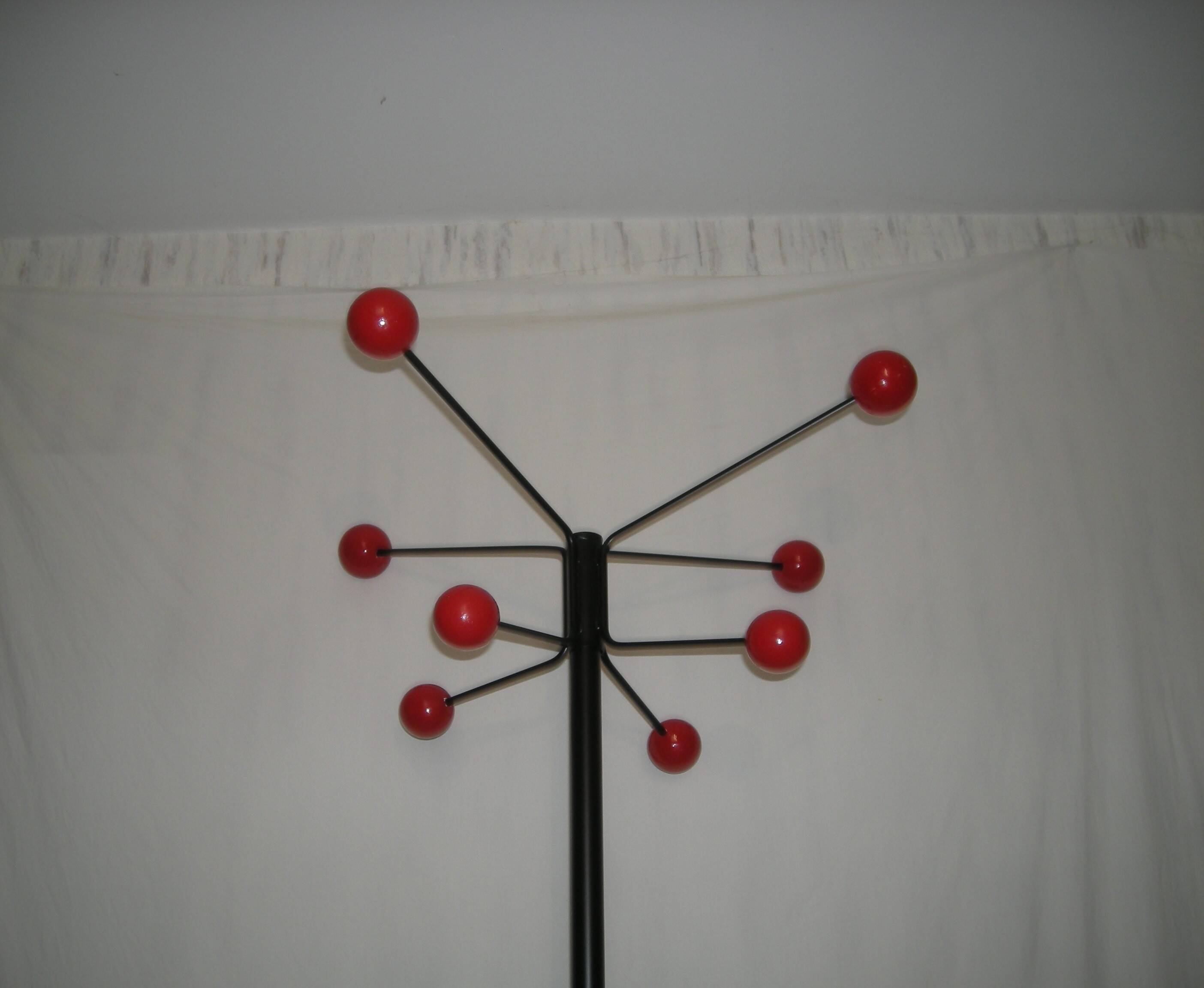 1950s tripod coat rack