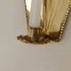 Pair Of Mid Century Swedish Brass Sconces