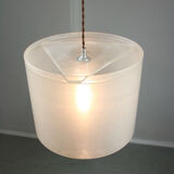 Italian vintage plexiglass pendant lamp, 80s