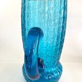 Textured glass decanter