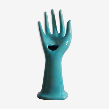 Blue baguier soliflore hand