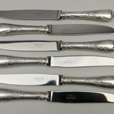 Set of 6 Christofle Marly cheese knives – 19 cm